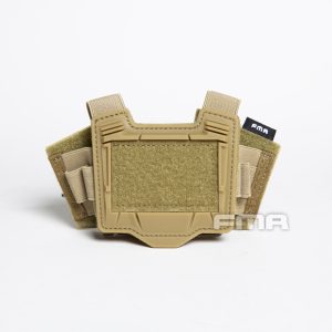 FMA tasca porta contrappeso elmetto Helmet Pouch for NVG Battery Box / Counterweight, Velcro - Tan