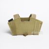 FMA tasca porta contrappeso elmetto Helmet Pouch for NVG Battery Box / Counterweight, Velcro - Tan