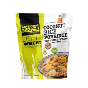 AM cibo di emergenza Lightweight Rice-Coconut Porridge with Tropical Fruit (300 g)