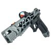 CTM rompifiamma frontale AAP01 Long FUKU-2 CNC Upper Set Compensator for AAP-01 - nero Black