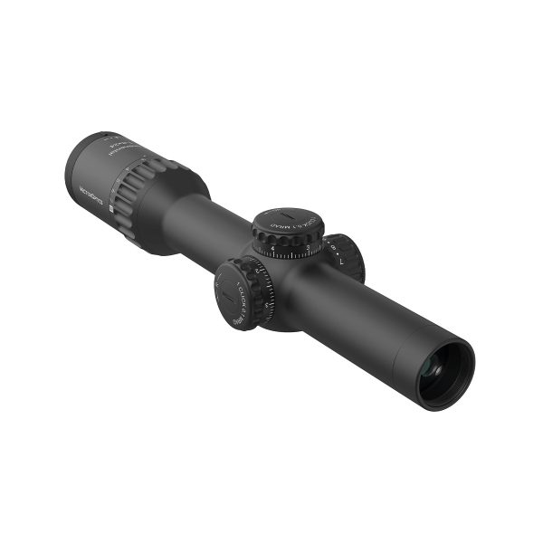 VECTOR VO CONTINENTAL 1-8×24i ED Fiber LPVO Riflescope OTTICA PROFESSIONALE DA CACCIA – NERA Black
