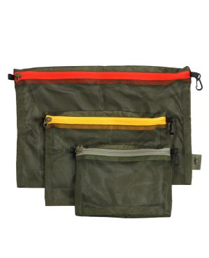 TT MESH POCKET Organiser Set - Green