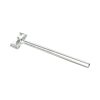 CTM guidamolla custom AAP01 AAP-01 Aluminium Guide Rod - argento Silver