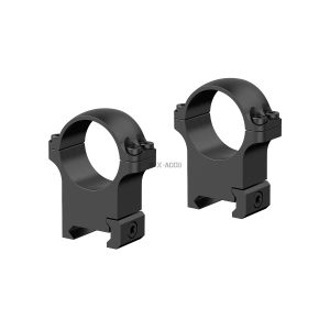 VECTOR VO anelli porta ottica medi da 30mm Steel Mounting Rings, Medium - NERI Black