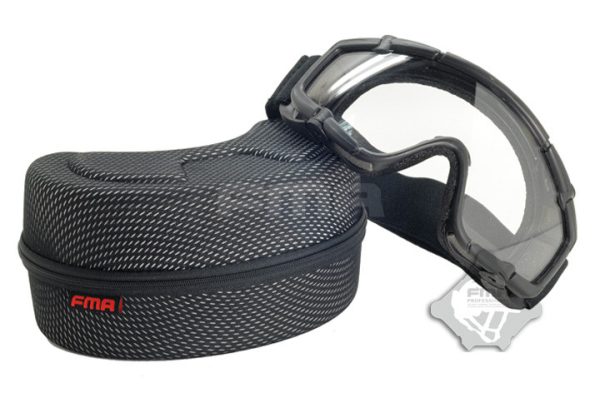FMA SI Tactical Ballistic Goggle (2 Visors) - Black FMA occhiali SI Tactical Ballistic Goggle (2 Visors) - neri Black