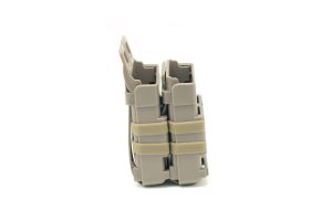 FMA Polymer MOLLE FastMag Pouch for M4 / 5.56 Magazines, 2 pcs - Tan FMA tasca rigida caricatore Polymer MOLLE FastMag Pouch for M4 / 5.56 Magazines, 2 pcs - Tan