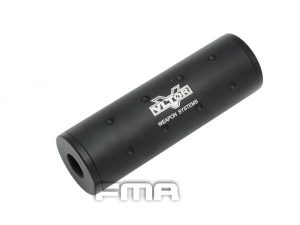 FMA VLTOR Type Silencer 35x107 mm - Black FMA silenziatore in alluminio VLTOR Type Silencer 35x107 mm - Black