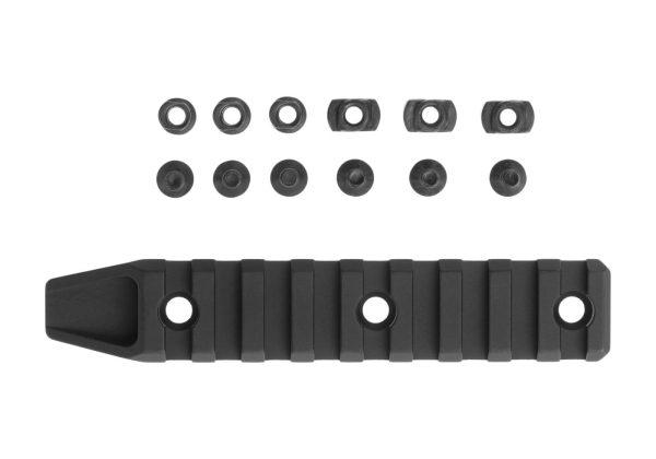 5KU 9 Slot Rail Section For MLOK / Keymod Black