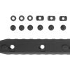5KU 9 Slot Rail Section For MLOK / Keymod Black