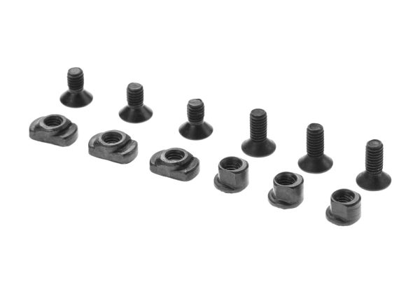 5KU 9 Slot Rail Section For MLOK / Keymod Black