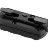 5KU QD MLOK 3 Slot Rail Section Black