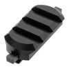 5KU QD MLOK 3 Slot Rail Section Black