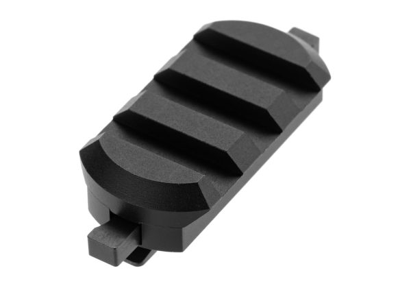 5KU QD MLOK 3 Slot Rail Section Black
