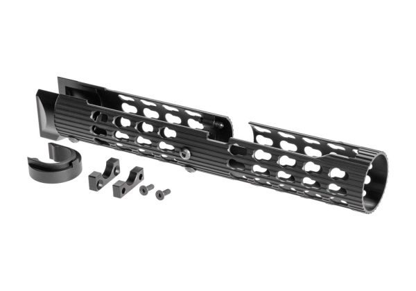 5KU VS-25 AK-105 Keymod Aluminum Handguard For LCT/GHK Black