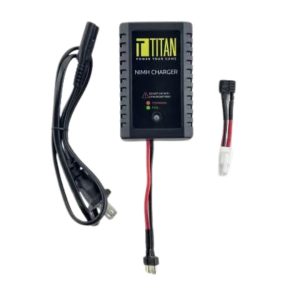 TITAN carica batterie charger for NiMH batteries (T-Dean, Tamiya adapter)