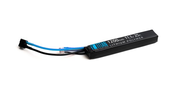 TITAN batteria LIPO 11,1V 1200mAh, 25C (T-Dean) - Stick (buffer)