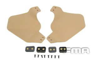 FMA Side Cover Ear Protectors for ARC Helmet Rail (FAST / MICH) - Tan FMA Side Cover Ear Protectors for ARC Helmet Rail (FAST / MICH) protezioni orecchie - Tan