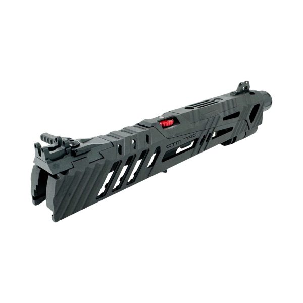 CTM CANNA ESTERNA CUSTOM TM Hi-Capa 4.3 CNC SUPERLINE Split Slide - NERA Black