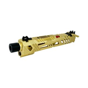 CTM TM Hi-Capa 4.3 CNC SUPERLINE Split Slide - Gold CTM CANNA ESTERNA CUSTOM TM Hi-Capa 4.3 CNC SUPERLINE Split Slide - ORO Gold