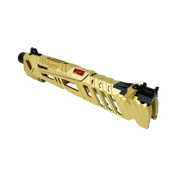 CTM CANNA ESTERNA CUSTOM TM Hi-Capa 4.3 CNC SUPERLINE Split Slide - ORO Gold