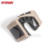 FMA blocco tacco per porta in sicurezza Ultimate Door Stop - nero Black