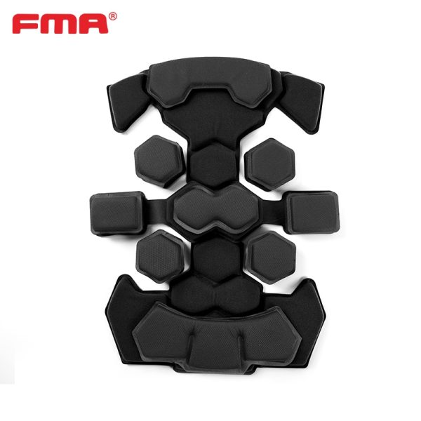 FMA kit comfort elmetto Yunlin Dual Layer Memory Foam Helmet Pad Kit - nero Black