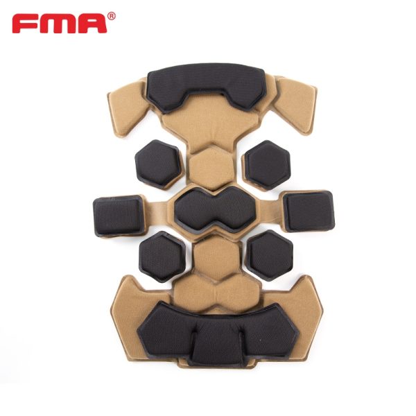 FMA kit comfort elmetto Yunlin Dual Layer Memory Foam Helmet Pad Kit - cb Coyote