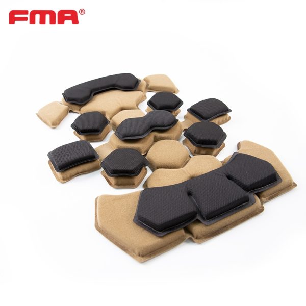 FMA kit comfort elmetto Yunlin Dual Layer Memory Foam Helmet Pad Kit - cb Coyote
