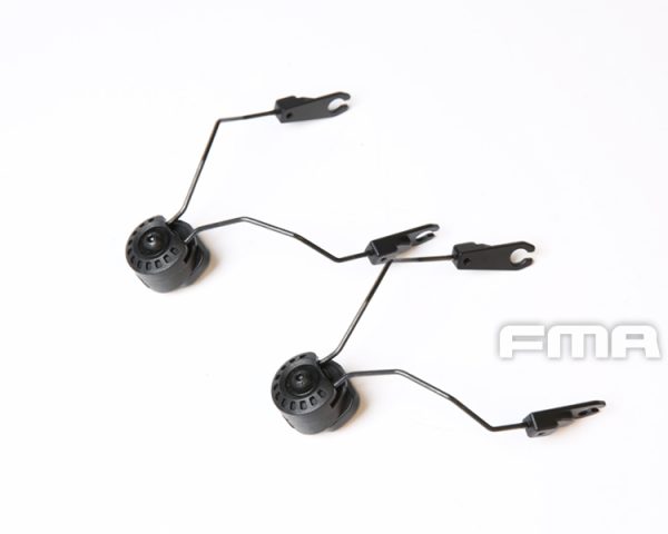 FMA kit ganci elmetto Headphone Universal Modular FARA OTH Attach ARC Rail Kit - neri Black