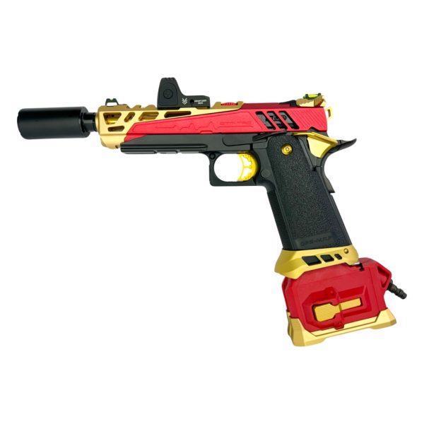 CTM Hi-Capa Pistol CNC Magwell hicapa - rainbow Electroplated Chameleon