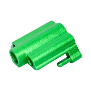 CTM ricambio CNC Aluminum Nozzle Block  AAP01 - verde Green