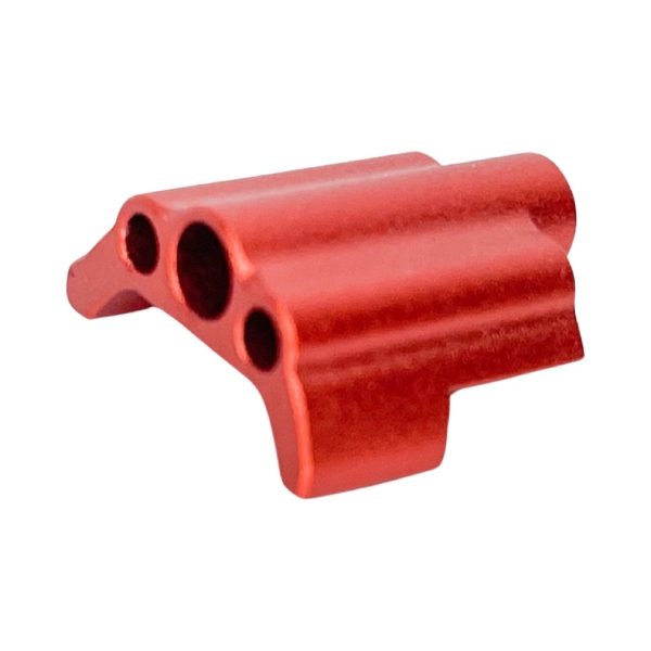 CTM ricambio CNC Aluminum Nozzle Block  AAP01 - rosso Red