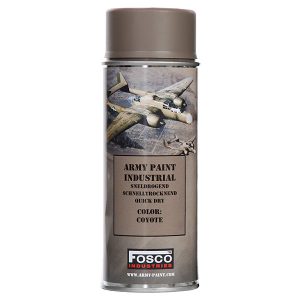 FOSCO VERNICE ARMY camouflage paint spray 400 ml COYOTE