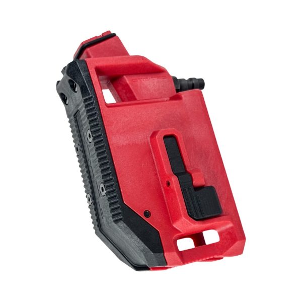 CTM adattatore speed airsoft inclinato AAP01 AAP-01 / GLOCK G-Series 90° HPA Adapter for AEG M4 Mag - ROSSO Red / Black