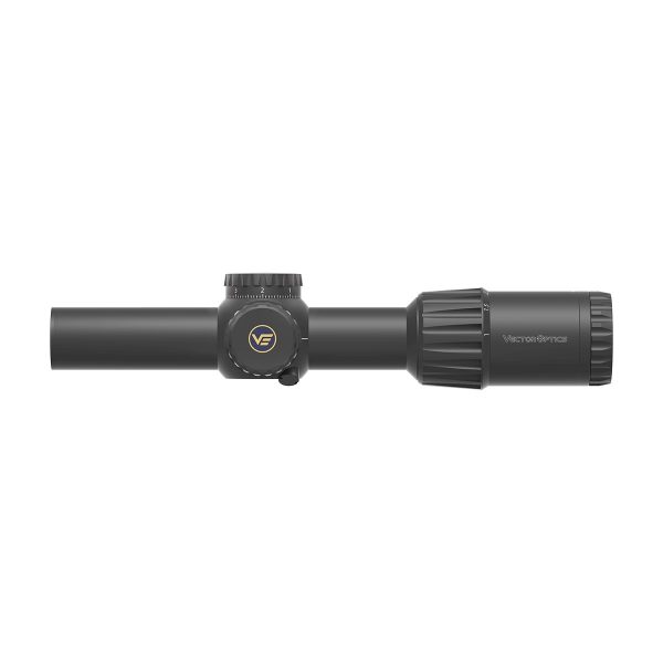 VECTOR VO OTTICA PROFESSIONALE TAURON 1-6x24 G2 FFP LPVO Rifle Scope – NERA Black