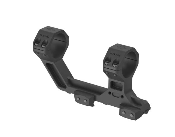 VECTOR VO AR15 anello ottica monolitico ALTO High One-Piece RIS Mount for 30 mm Riflescope - NERO Black