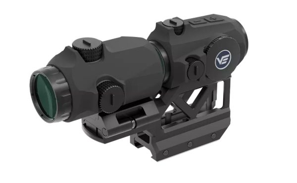 VECTOR VO KIT DOT+INGRANDITORE MAVERICK Red Dot and Magnifier Set on 1-piece RIS base - NERO Black