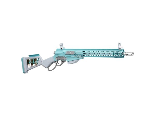 G&G LevAR 15" Gas Non-Blowback Airsoft Rifle – Blue / White