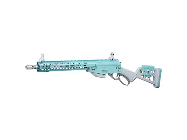 G&G LevAR 15" Gas Non-Blowback Airsoft Rifle – Blue / White