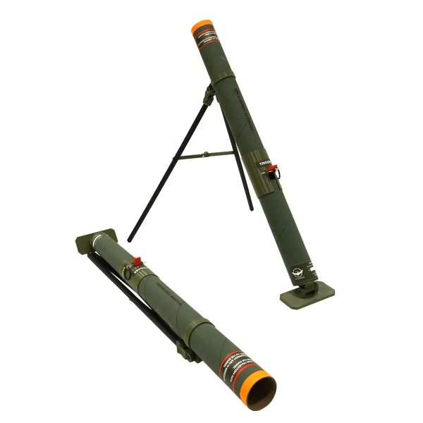 Stingray mortaio replica softair monouso M4 Disposable Airsoft Mortar (50mm Glowing Round) – Green