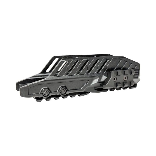 CTM prolunga frontale hicapa Hi-Capa CNC Extended RIS Rail Blast Shield Long – nera Black