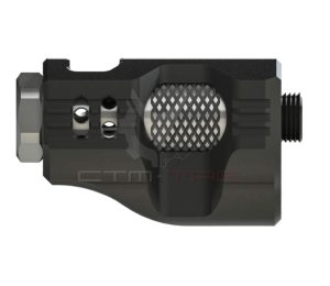 CTM rompifiamma custom hicapa Hi-Capa CNC Aluminum Compensator – nero Black / Silver