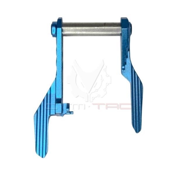 CTM leva sblocco carrello hicapa Hi-Capa CNC Ambi Slide Catch – blu Blue
