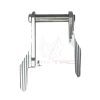 CTM leva sblocco carrello hicapa Hi-Capa CNC Ambi Slide Catch – argento Silver