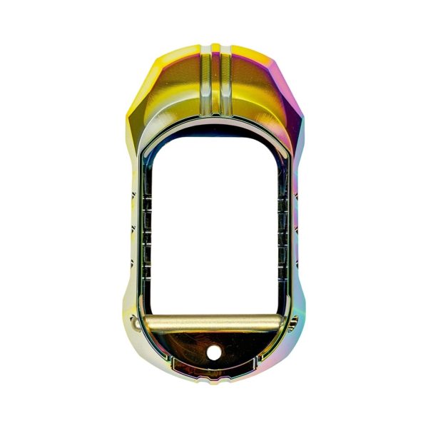 CTM metal Hi-Capa CNC Large Flared Magwell hicapa – Electroplated Rainbow