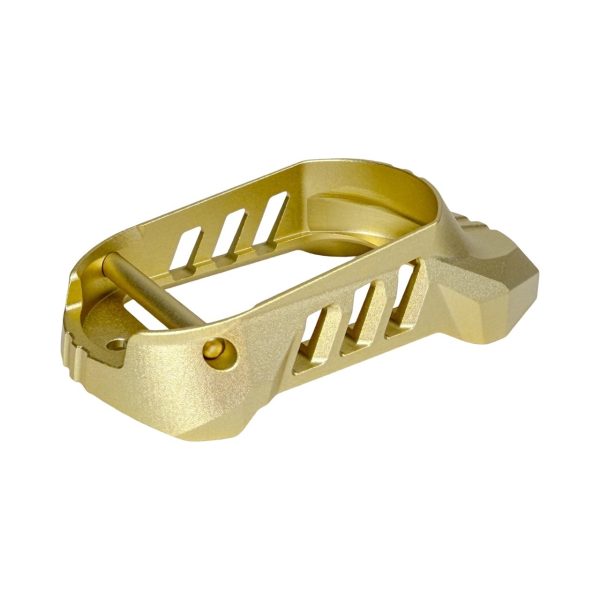 CTM metal Hi-Capa CNC Large Flared Magwell hicapa – oro Gold