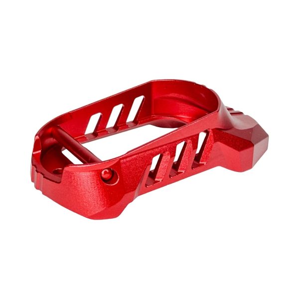 CTM metal Hi-Capa CNC Large Flared Magwell hicapa – rosso Red