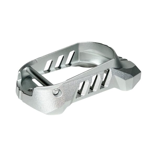 CTM metal Hi-Capa CNC Large Flared Magwell hicapa – argento Silver