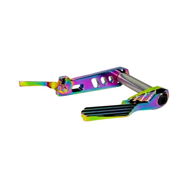 CTM leva sblocco carrello hicapa Hi-Capa CNC Ambi Slide Catch – Electroplated Rainbow