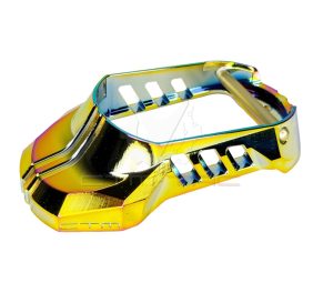 CTM metal Hi-Capa CNC Large Flared Magwell hicapa – Electroplated Rainbow